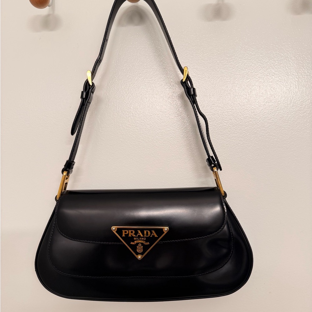 Prada Cleo flap leather handbag